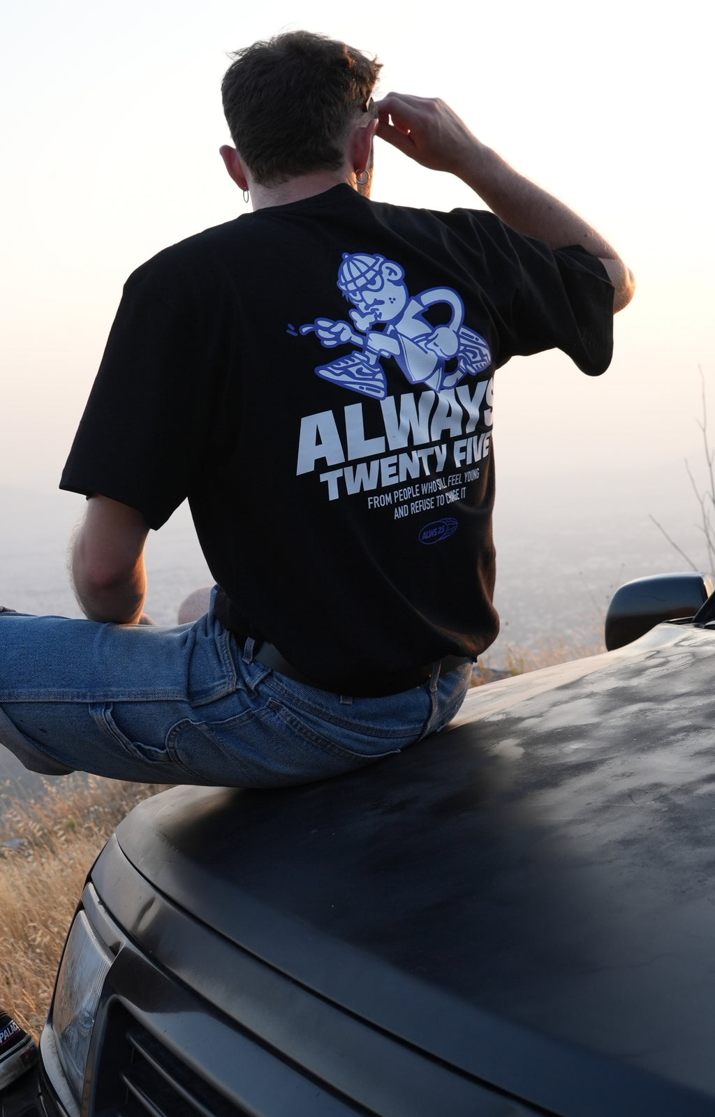 Black t-shirt  Alws25