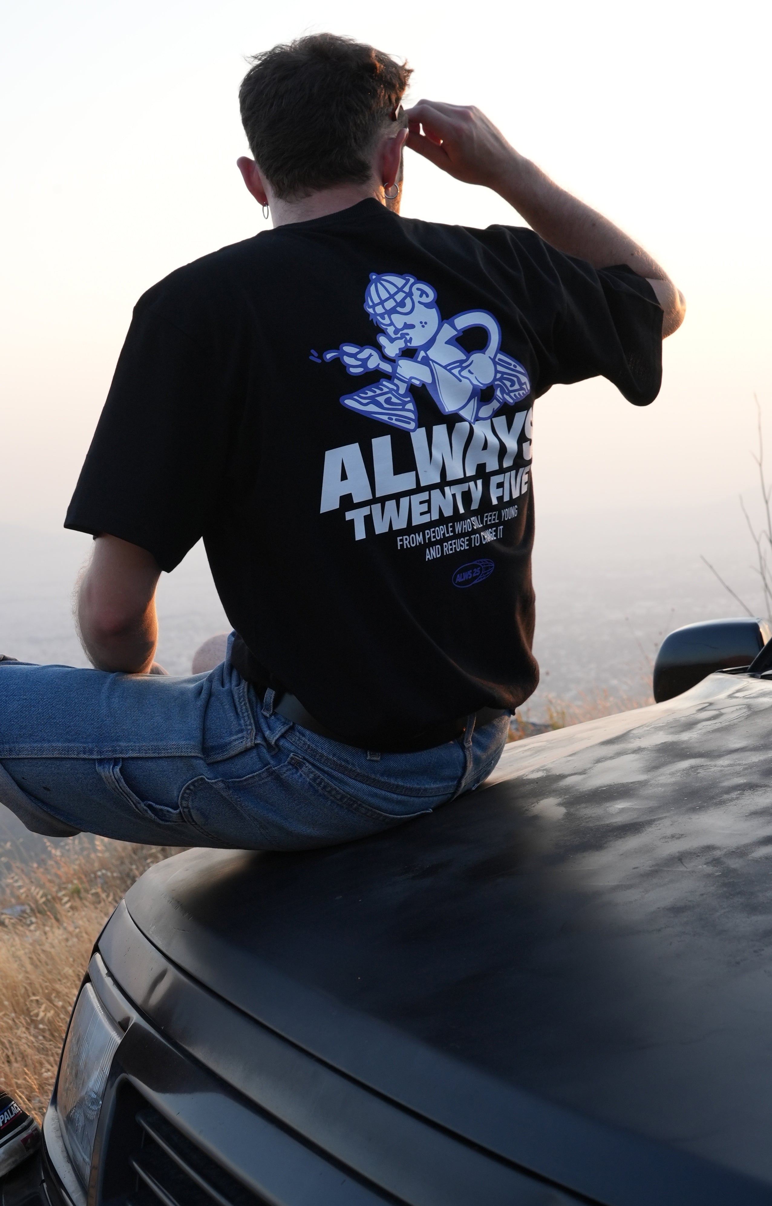 Black t-shirt  Alws25