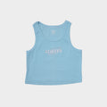 Crop top sky blue